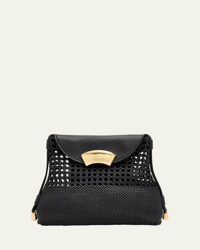 ID Petit Soft Macrame Leather Shoulder Bag